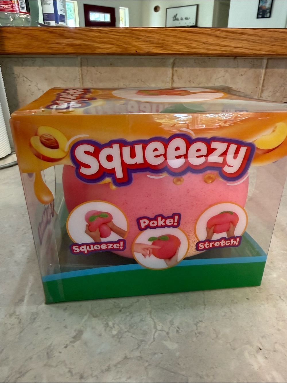Squeeezy Pink Squishy Toy